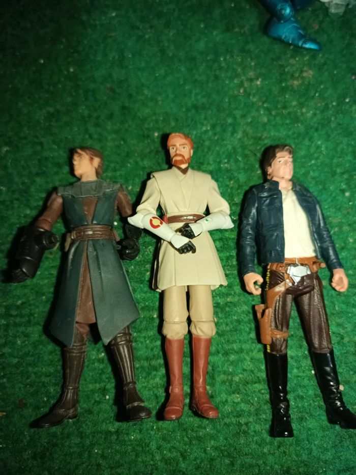 Lot de 3 figurines starwars