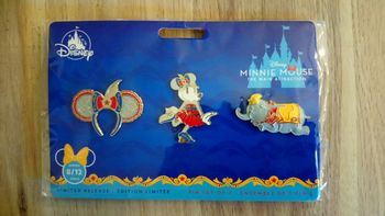 Set Pin's disney Minnie the main attractions Dumbo