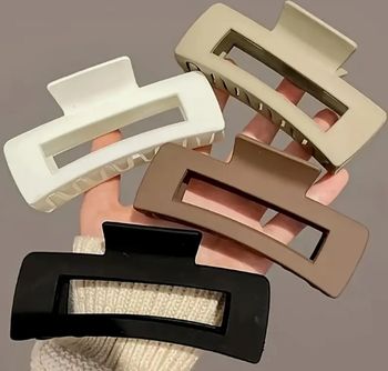 Pince à cheveux en silicone