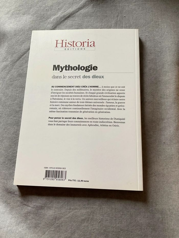 #Mythologie dans le secret des dieux Historia Éditions - photo numéro 3