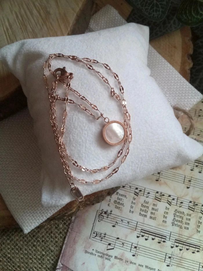 Collier réversible en acier inoxydable - photo numéro 5