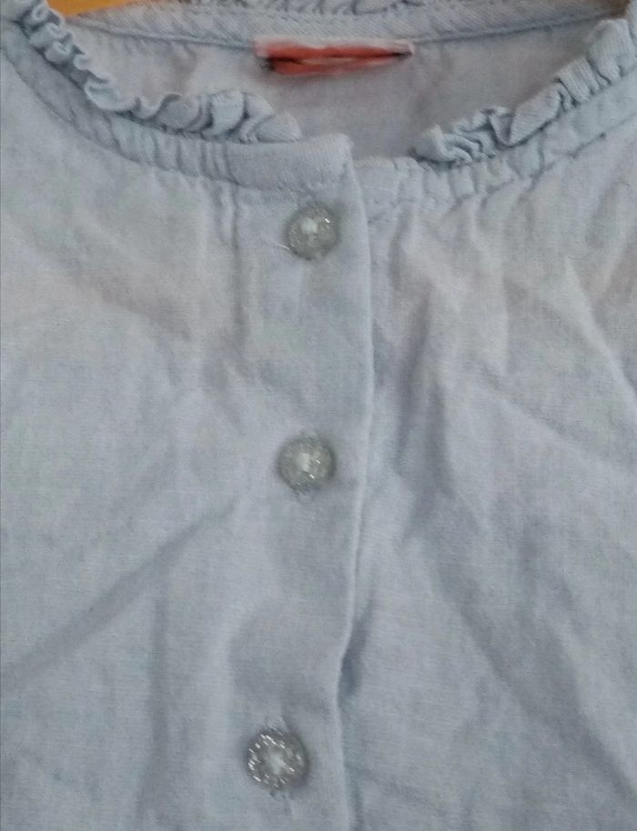 3 ans tao blouse chemise bleu clair print été /Excellent état - photo numéro 11