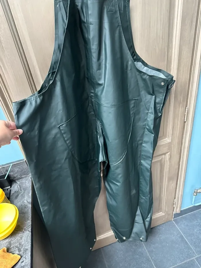 Salopette de pêche imperméable vert foncé Carhartt 4XL - photo numéro 11