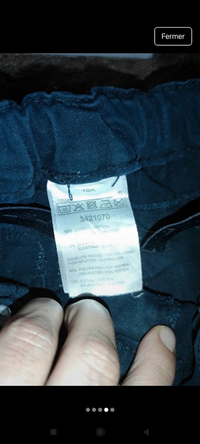 Pantalon fille e9 - photo numéro 2