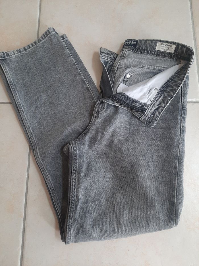 Jean bonobo gris straight fit