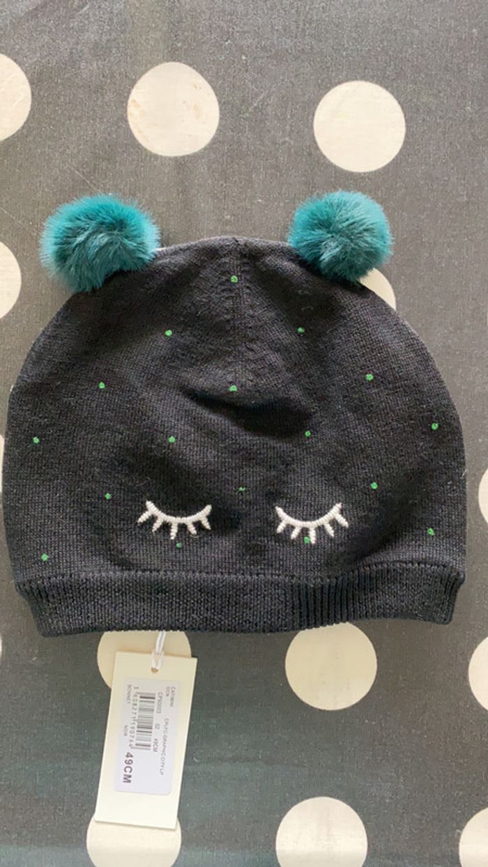 Bonnet catimini neuf étiqueté t.49 (2-3 ans)