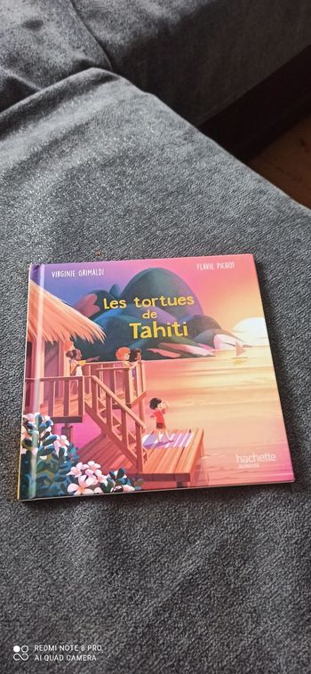 Livre les tortues de Tahiti