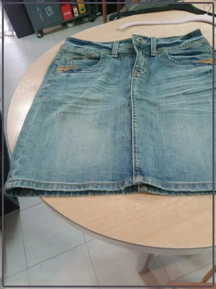 Jupe femme en jean
