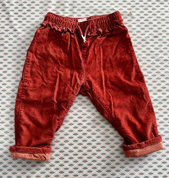 Lot de 5 pantalons H&M 74cm - photo numéro 4