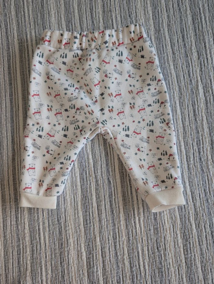 Pantalon polaire Noël 6 mois - photo numéro 2