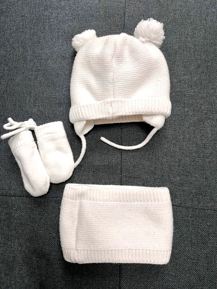 Bonnet cache-cou 03 mois - photo numéro 2