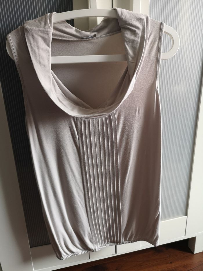 Tunique écru taille élastique