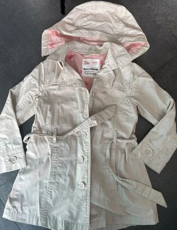 Trench fille Du Pareil Au Même 8 ans
