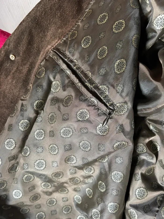 🍁 Veste daim autrichienne vintage Trachten 54/XL Cottagecore Oktoberfest Austrian leather jacket🍁 - photo numéro 18