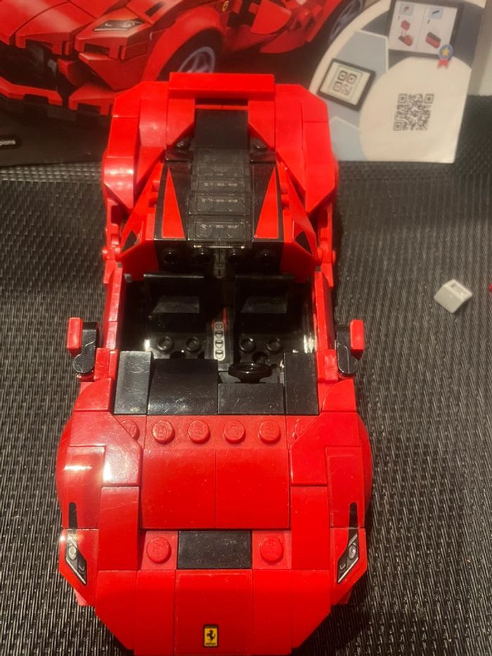 Lego Speed champions 76895 Ferrari F8 Tributo non complet avec notice - photo numéro 12