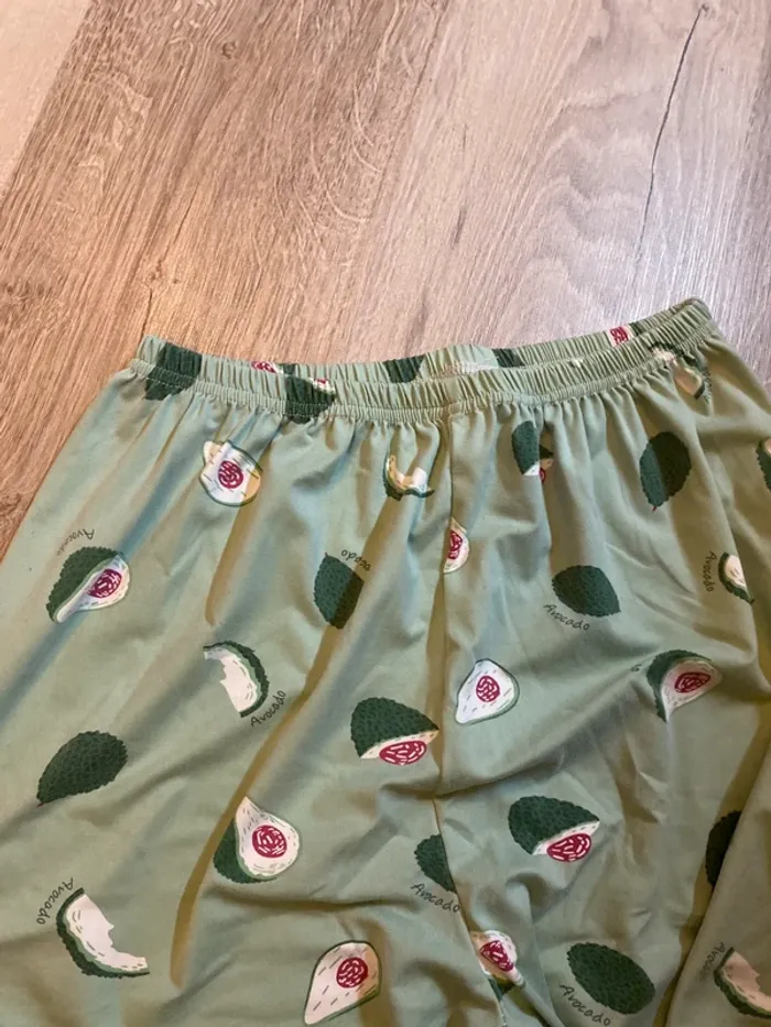 lot de deux pantalons de pyjama femme taille M - photo numéro 8