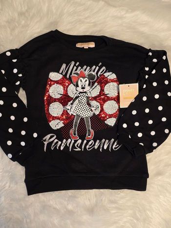 NEUF !!!!(non porté) 🏷💜💜🤩😍superbe sweat 8 ans fille disneyland Paris 💜💜💜🤩😍