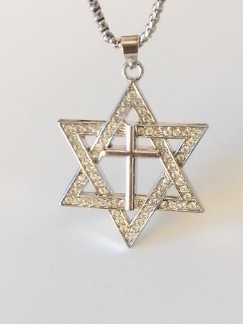 Chaîne + pendentif religieux