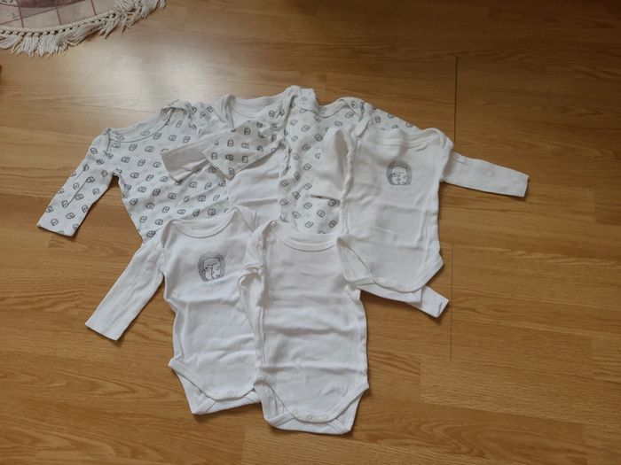 Lot vêtements bébé garçon 3mois bodies ensemble tee-shirts pyjama - photo numéro 11