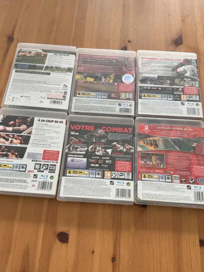 Lot de jeux de sport variés - BE - PS3 - photo numéro 2
