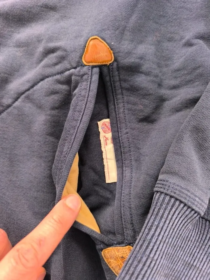 Sweat veste Ralph Lauren homme old school bon état taille XL - photo numéro 7