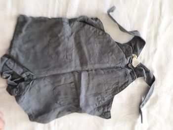 Salopette d'été en lin