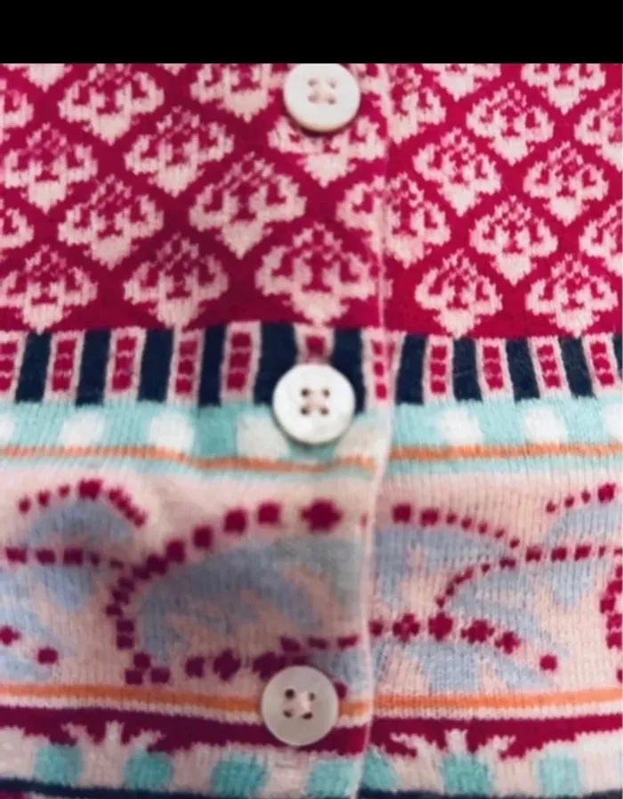 Jolie cardigan maille Kenzo kids 6mois - photo numéro 5