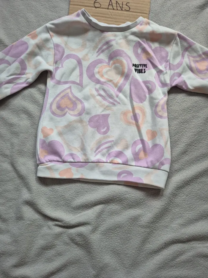Sweat gemo fille 6 ans - photo numéro 4