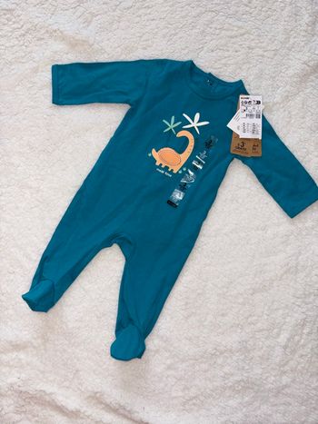 🦕 Pyjama bébé Kiabi – 3 mois – NEUF avec étiquette 🦕