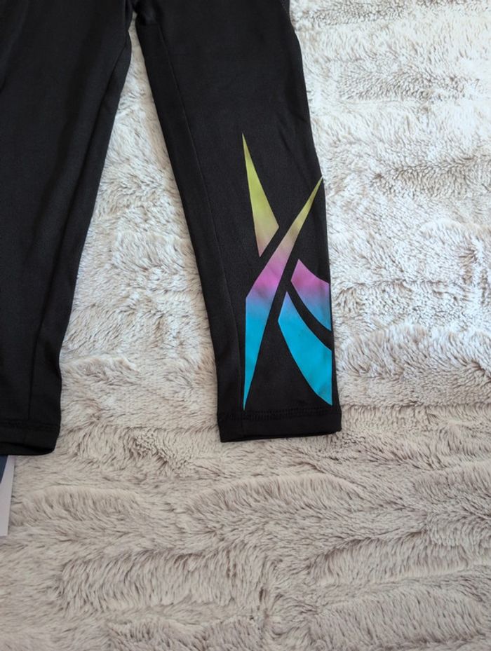 Lot de 2 leggings Reebok 5/6 ans neuf - photo numéro 4