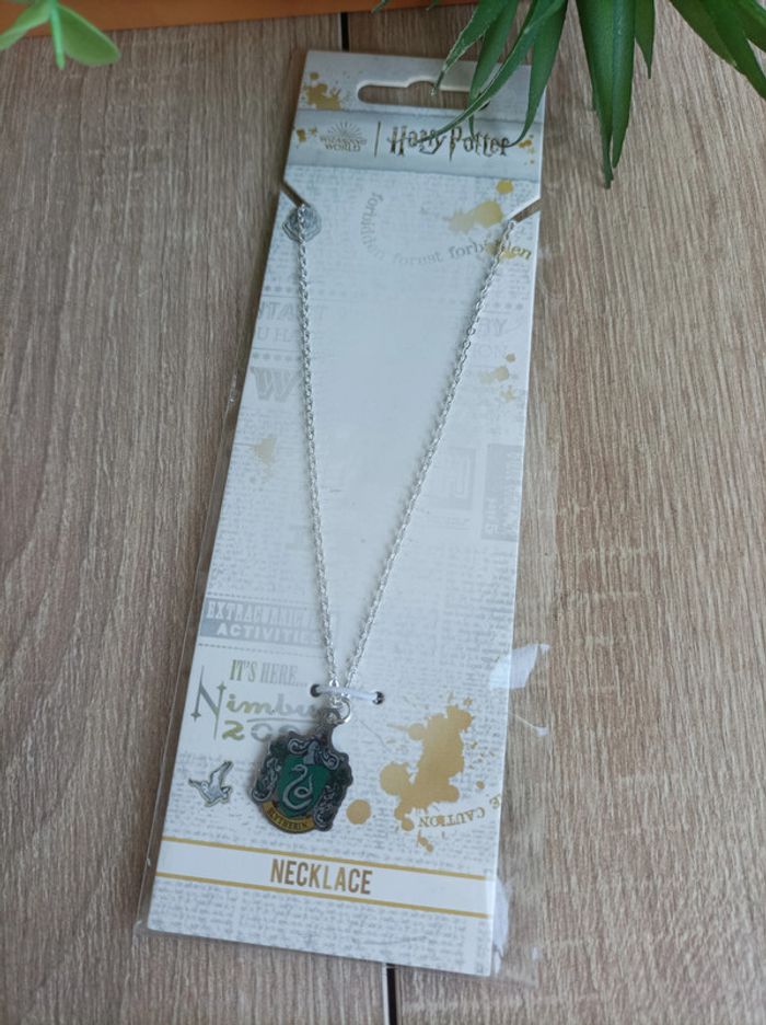 Collier Harry Potter Serpentard - photo numéro 3