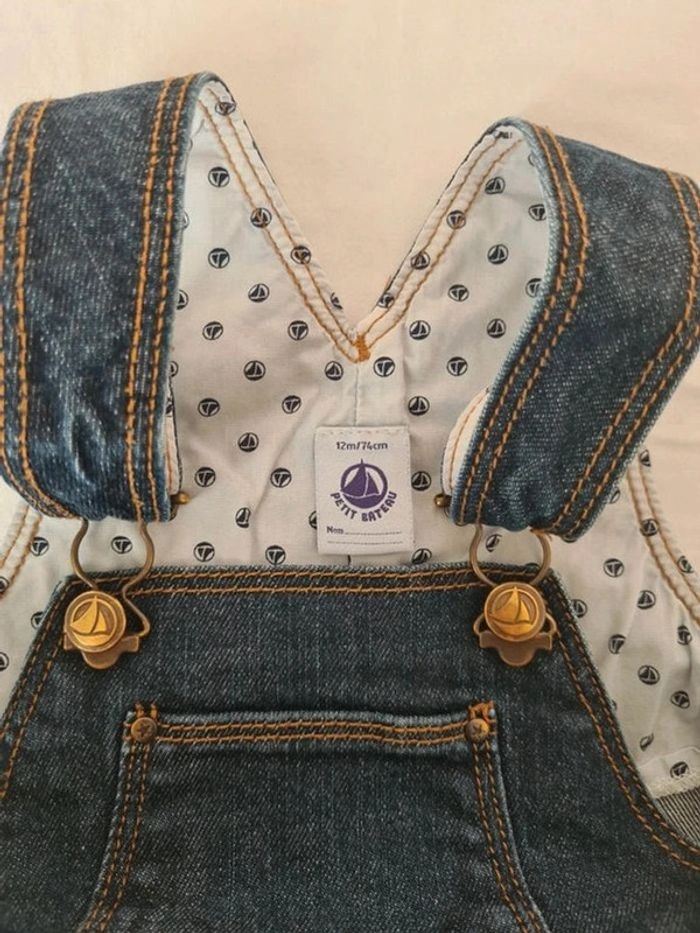 Salopette en jean Petit Bateau - photo numéro 5
