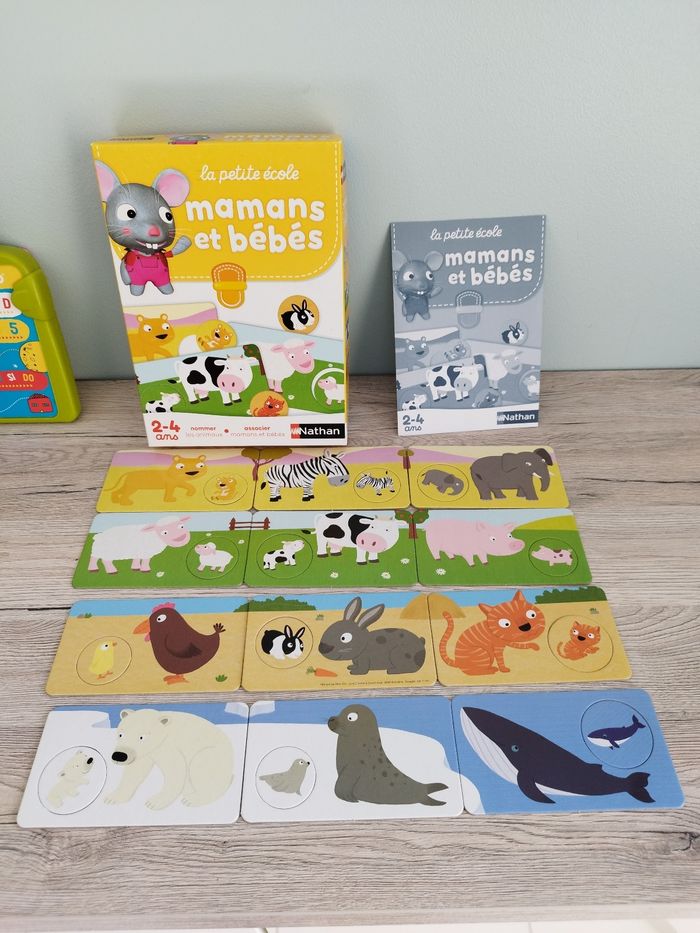 Jeu éducatif Maman et ses petits bébés