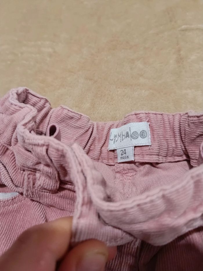 Pantalon velours 24 mois - photo numéro 2