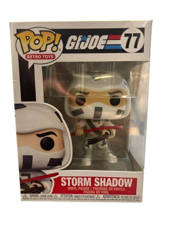 Figurine Funko Pop G.I Joe Storm Shadow 77 neuf