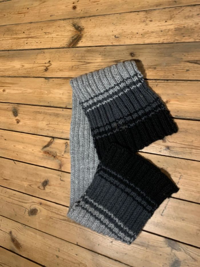 Écharpe en laine fait main