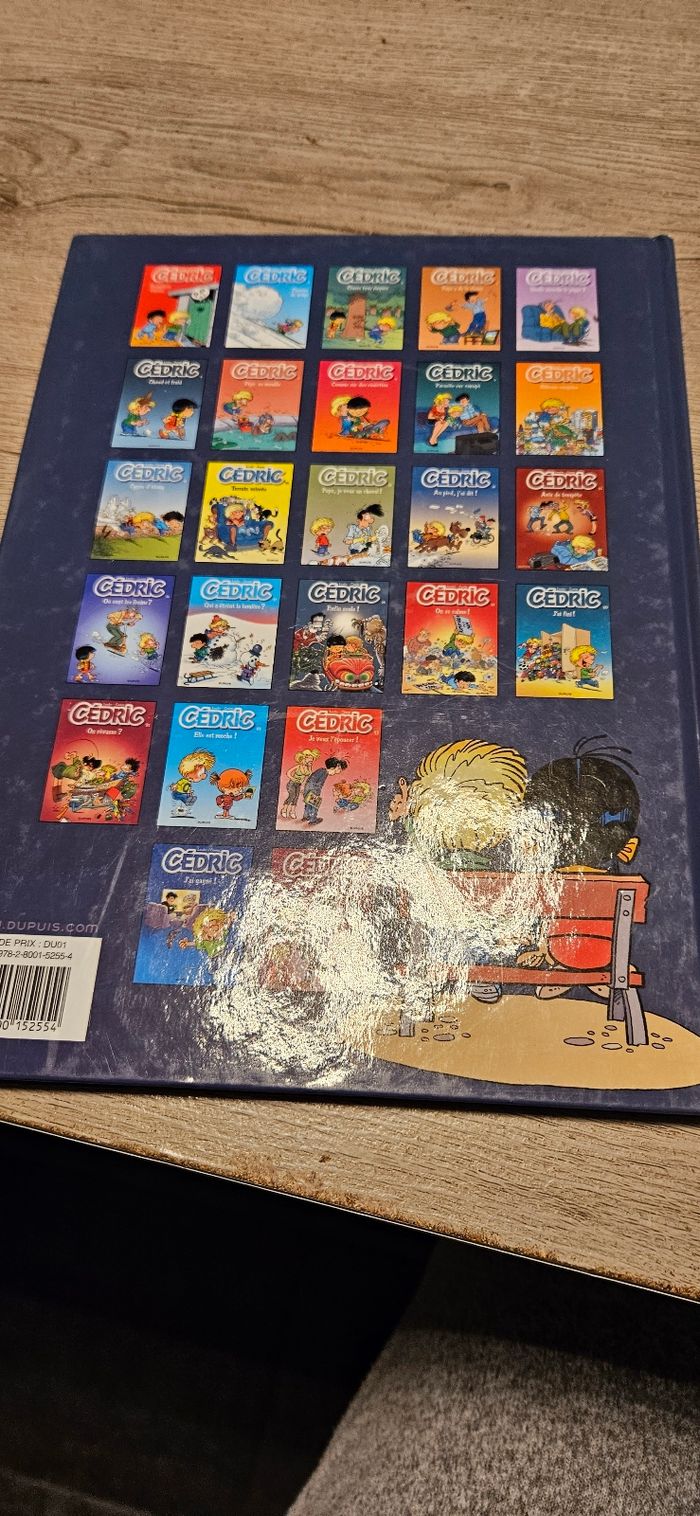 BD Cédric Feu aux trousses, recueil de gags - photo numéro 5