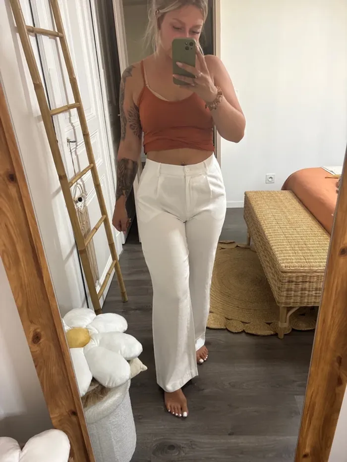 Pantalon blanc - photo numéro 5