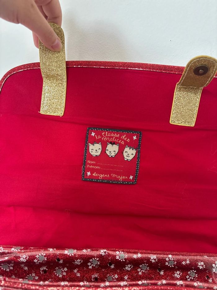 Cartable sergent Major pailletée - photo numéro 11