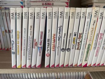 5€ l’unité jeu Wii