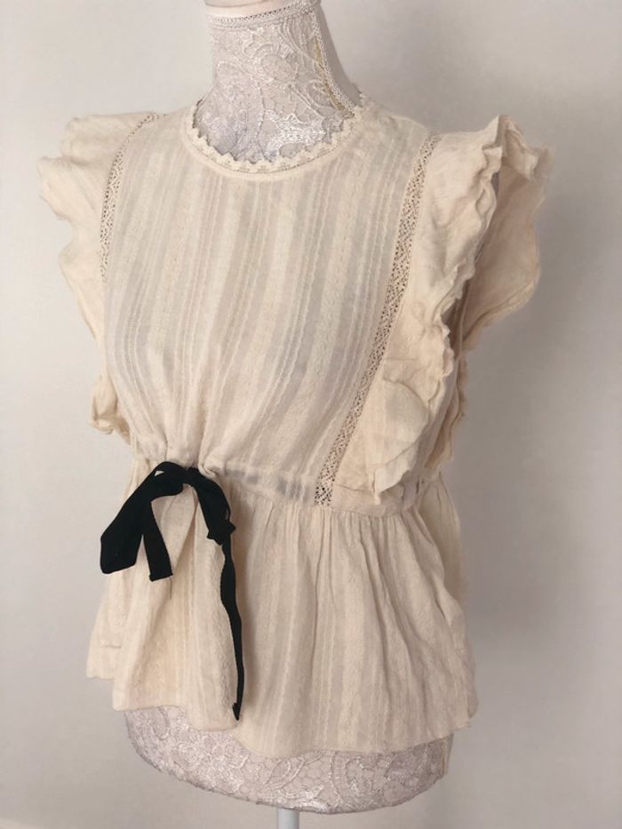T-shirt Zara taille S en parfait état - photo numéro 2