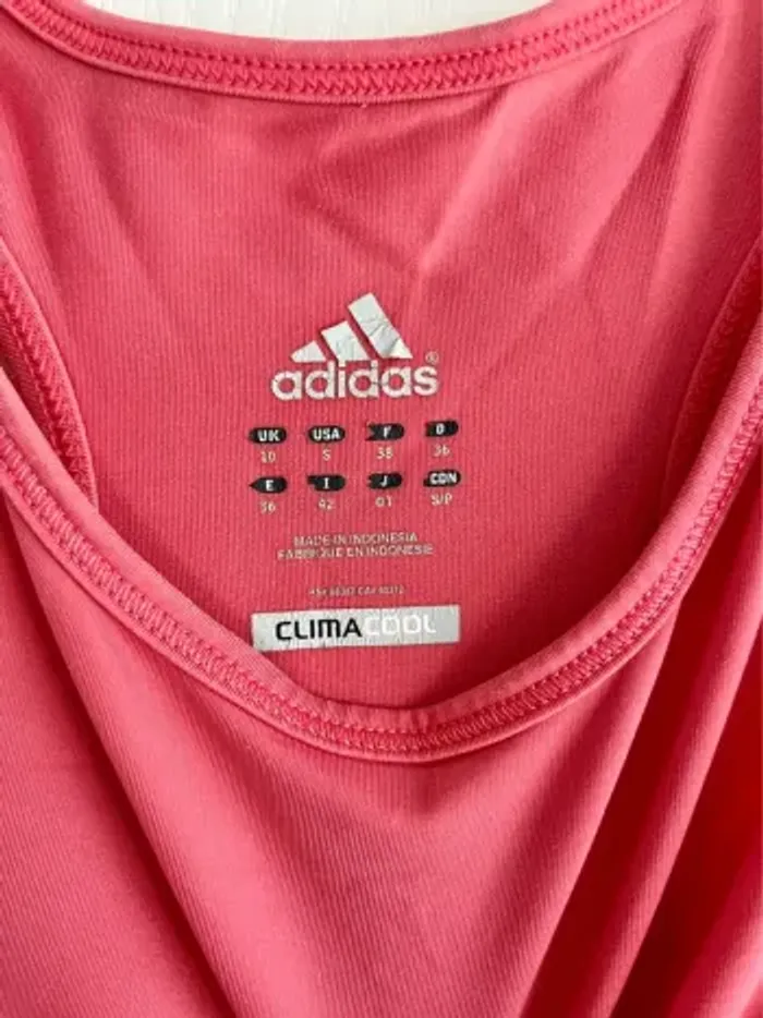 Débardeur vieux rose adidas - photo numéro 4