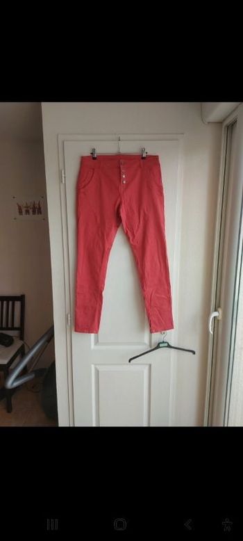 Pantalon cream femme taille 44