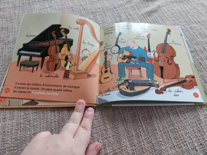 Livre mes p’tits docs La musique - photo numéro 2