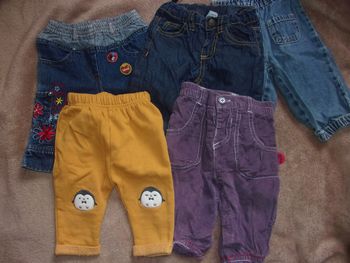 lot pantalons fille