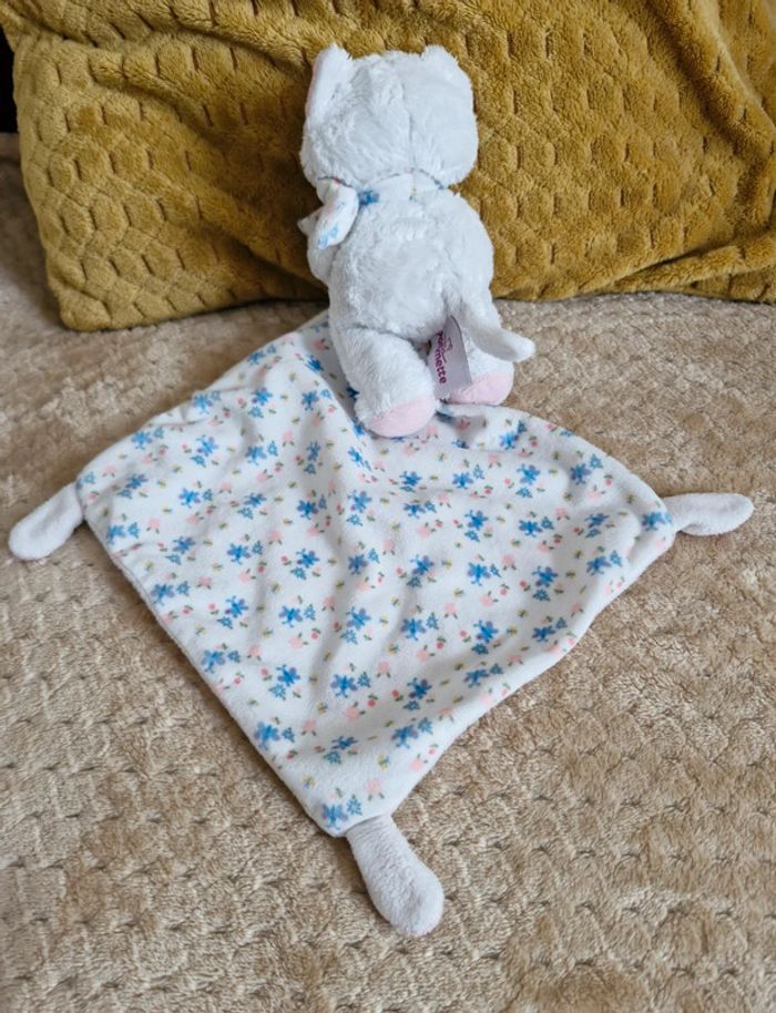 Doudou mouchoir chat - photo numéro 3