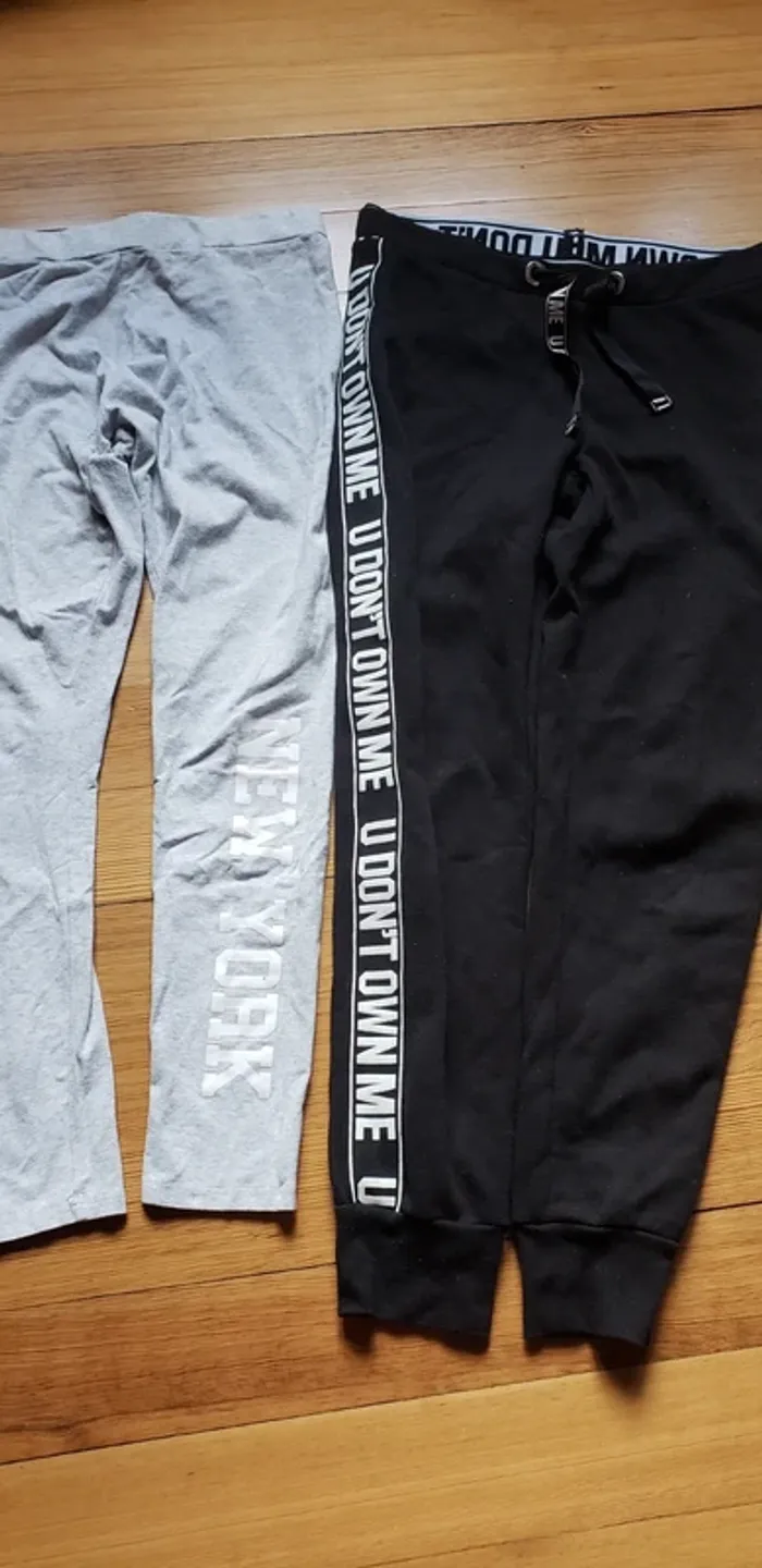 Lot de trois pantalons de sport/homewear - photo numéro 2