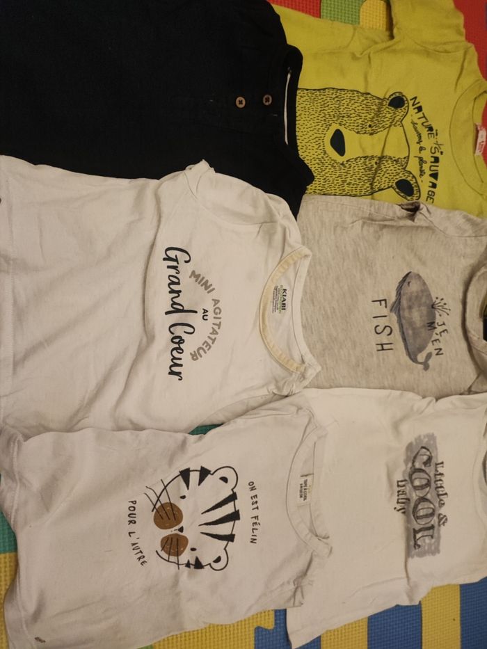 lot tee shirt manches longues