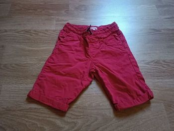 Short rouge Dpam 10 ans