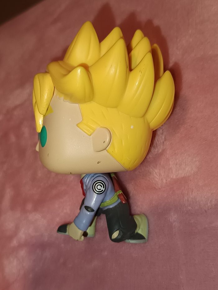 Figurine Dragon Ball Z - Funko Pop 318 Super Saiyan Trunks Exclu - photo numéro 4